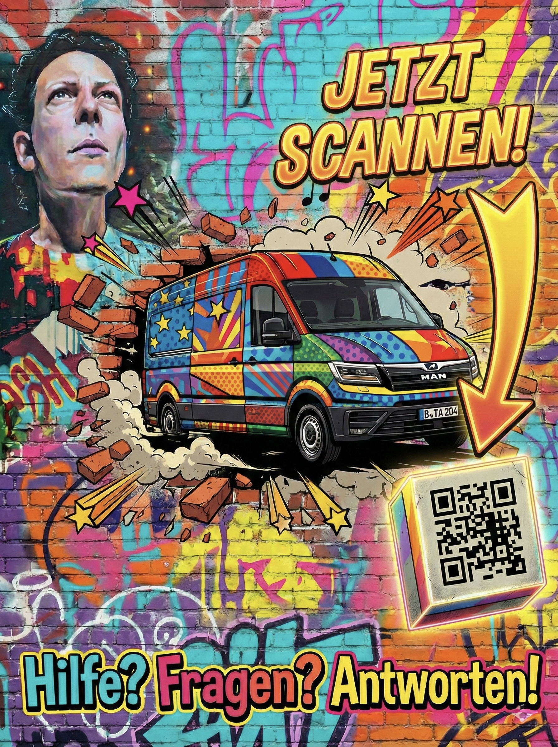 Aquarell "Berlin im Licht"